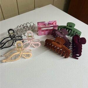 Assorted Hair Claw Clips Set